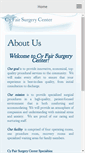 Mobile Screenshot of cyfairsurgery.com
